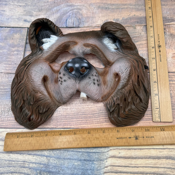Vintage‎ 1980's Halloween Imagineering Inc Bear Half Mask #198 One Size - Picture 5 of 7